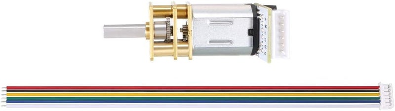 REES52 GA12-N20-12v 1000 RPM ALL Metal Gear Micro DC Encoder Motor with Precious Metal Brush - Image 4