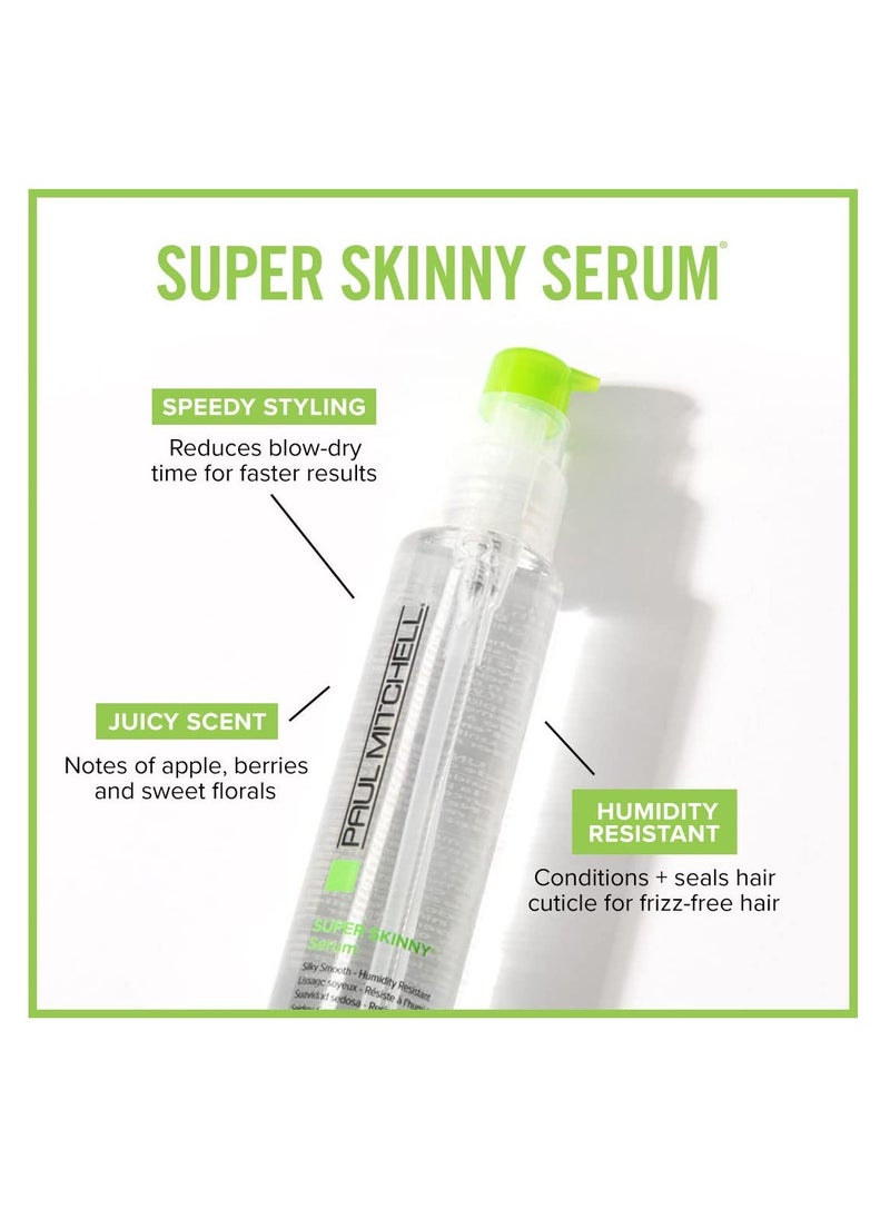 Paul Mitchell Paul Mitchell Super Skinny Serum, Speeds Up Drying Time, Humidity Resistant, For Frizzy Hair, 5.1 fl. oz.  - Image 3