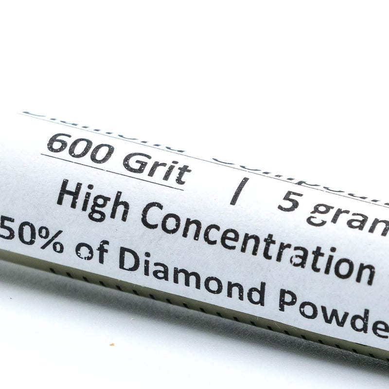 TechDiamondTools Diamond Lapping Paste Polishing Compound USA Made 600 Grit Mesh 22-36 Microns Lapping Compound for Rock Glass Metal Jewelry Resin Marble with High Concentration of Diamond Powder - Image 5