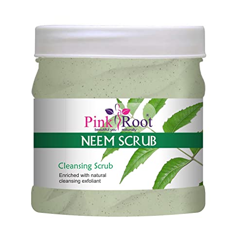 Pink Root Neem Scrub 500gm with Sandal Turmeric Mask 500gm - Image 2