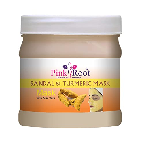 Pink Root Neem Scrub 500gm with Sandal Turmeric Mask 500gm - Image 3
