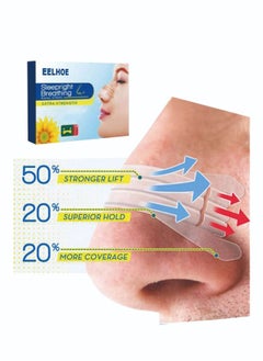 EELHOE Sleepright Breathing,Nasal Patch to Help Stop Snoring, Snoring Solution and Instant Relief for Nasal Congestion Caused By Colds and Allergies  - Image 1