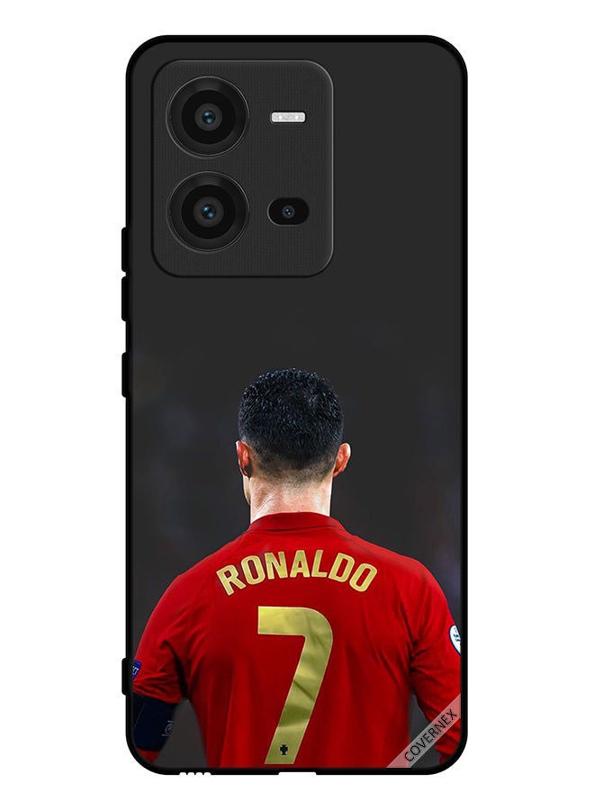 Covernex Protective Case Cover For vivo V25 Ronaldo The Goat Of Football - Image 1