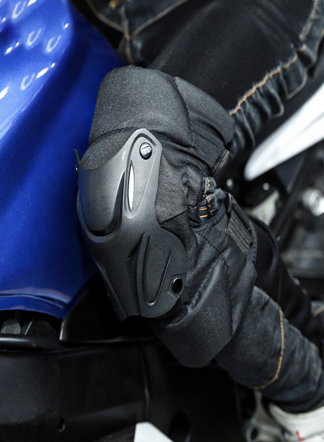 BSDDP 2Pcs Adult Knee Pads Adjustable Knee Cap Pads Protector for Motorcycle Cycling Racing Outdoor Active - Image 3