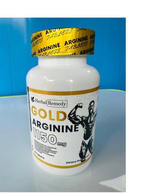 L-Arginine Gold 1150 MG, Supports Power & Performance, Extra Strength, 60 TABLETS