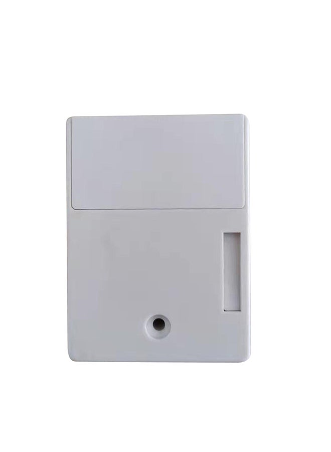 NIBEMINENT Smart Sensor Adhesive Hidden Cabinet Lock White 9.10x5.50x7cm - Image 2