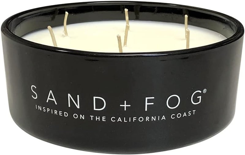 Sand + Fog Scented Candle - Chai - Additional Scents and Sizes – 100% Cotton Lead-Free Wick - Luxury Air Freshening Jar Candles - Perfect Home Décor for Your Cocktail Table – 34 oz - Image 2