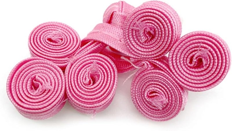 أزرار الوشاح الصيني المصنوعة يدويًا من الخرز، مع إغلاق العقدة الصينية والمشابك - Image 5