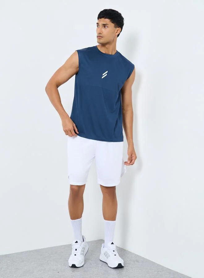Styli Styli Men Minimal Print Workout Tank