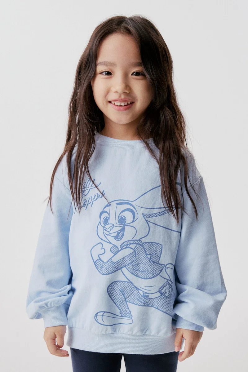 H&M Print-motif sweatshirt