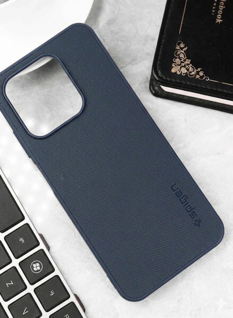 سبايجن جراب Spigen لهاتف Realme C61/C63، حماية متينة بلمسة من الأناقة - كحلي. - Image 1