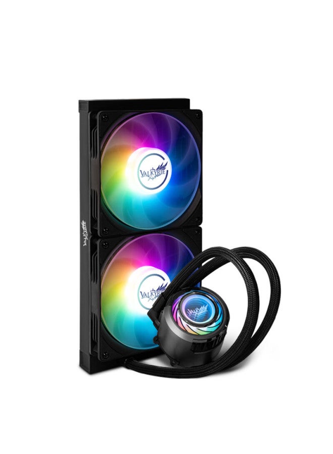 Valkyrie C280-rgb Vk All-in Cpu Water Cooler, Compatible With Lga1700 Am5, Argb Lighting Effects, Metal Fasteners - Image 2