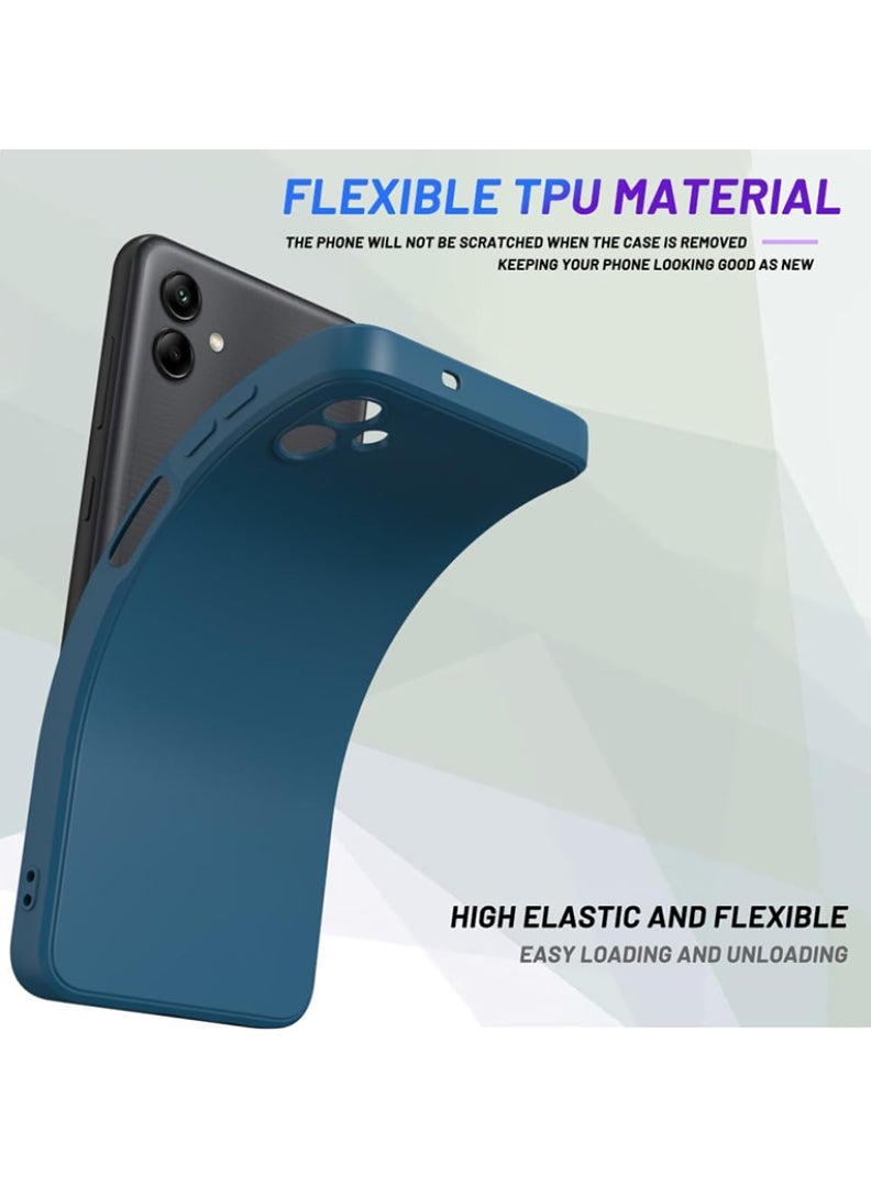 Case Up Compatible with A06 6.7 Inch Case, Premium Matte PC [Soft Anti-Scratch] Shockproof Protective Slim Phone Cover for A06 2024, Blue - Image 4