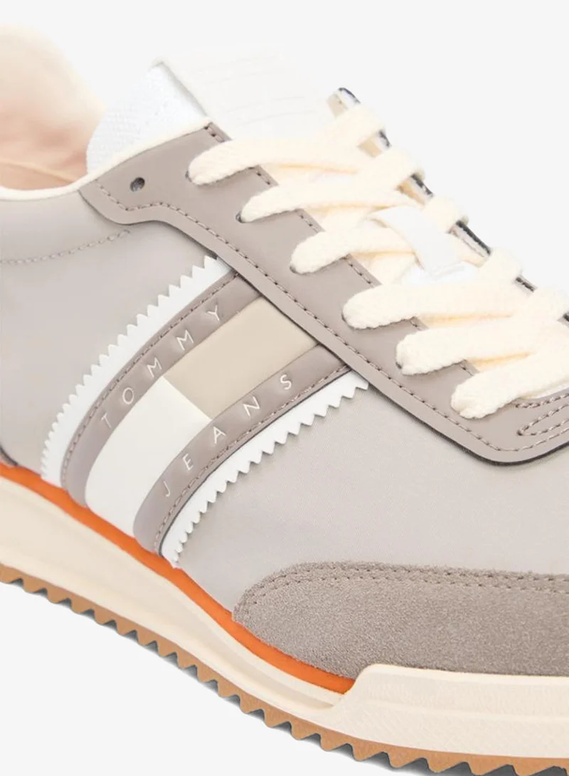 Tommy Jeans  Retro Logo Serrated Sneakers for Men | Best Price UAE