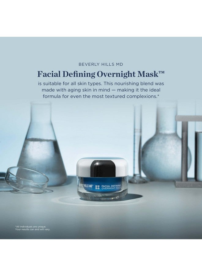 Beverly Hills MD Facial Defining Overnight Mask- Nightly Face Cream For Defining & Supporting Plump, Smooth Skin - Visibly Combat Signs Of Aging W/Shea Butter, Coconut, Chamomile - Image 2