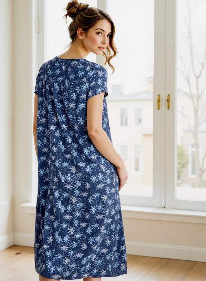 Splash FAV  Printed Night Dress for Women | Best Price UAE