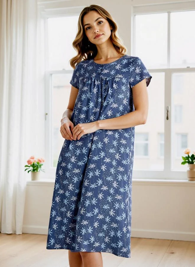 Splash FAV Printed Night Dress
