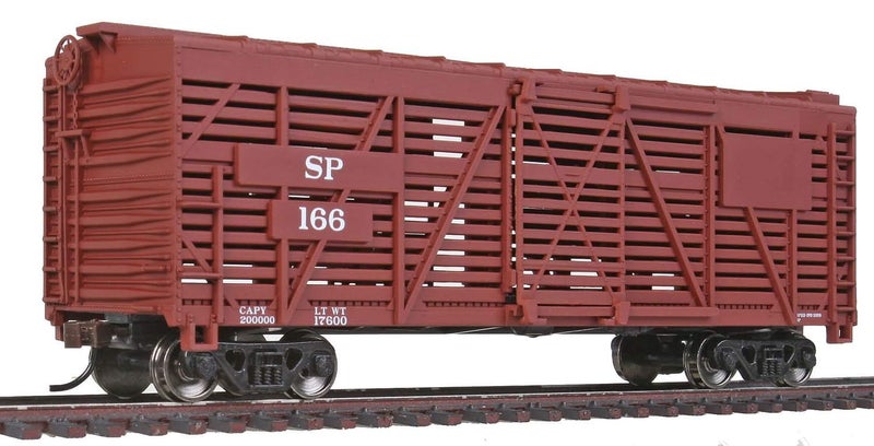 Walthers Trainline سيارة شحن من طراز وولثرز ترينلاين مقياس HO من جنوب المحيط الهادئ، 40'، حمراء - Image 4