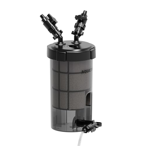 AQUASMITH Non-Powered Prefilter Canister Filters for Aquarium,Self-Cleaning Aquarium Filter,Forms Synergistic Filtration System with Main Canister Filter,Extends Main Filter Maintenance - Image 1