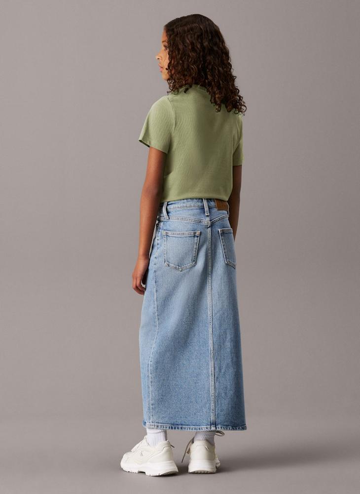 Calvin Klein Jeans Kids Graphic Crew Neck T-Shirt - Image 2