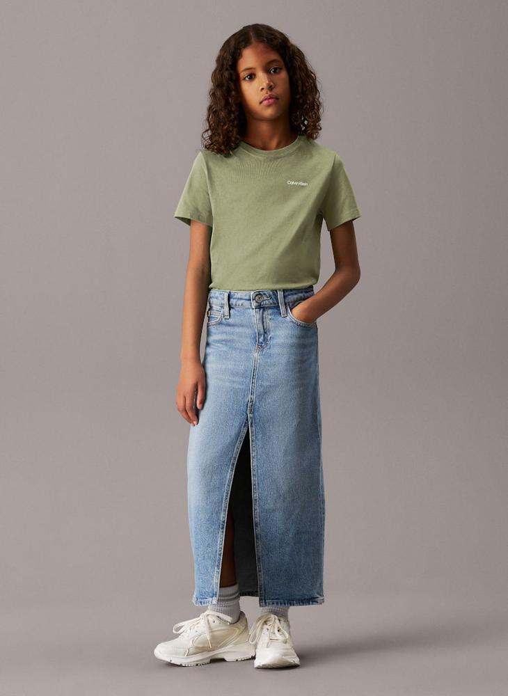 Calvin Klein Jeans Kids Graphic Crew Neck T-Shirt - Image 4