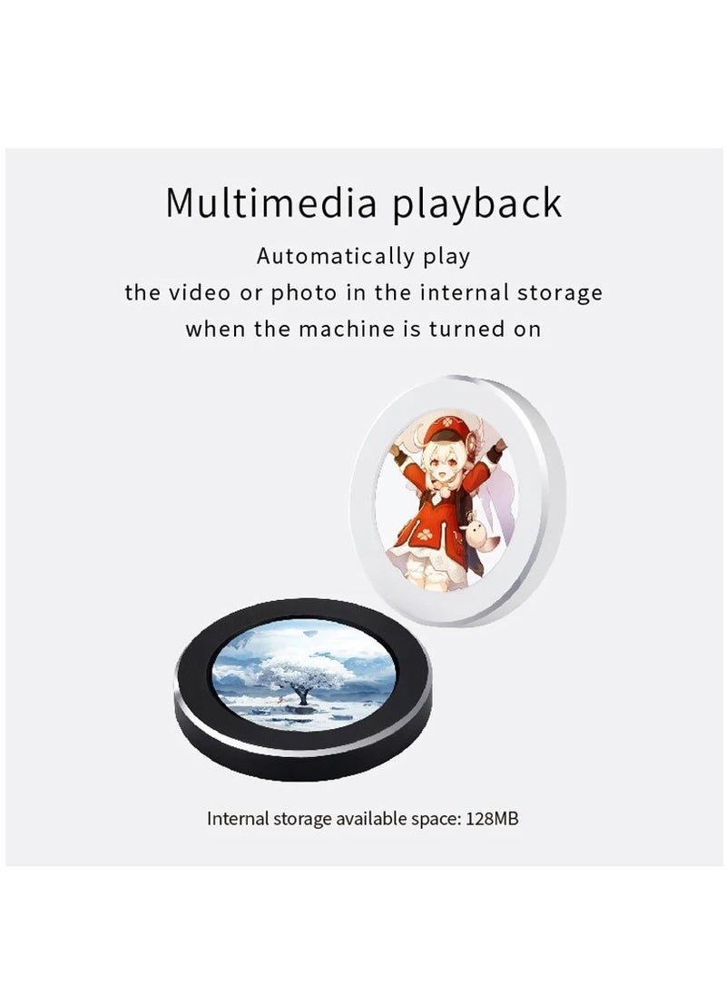 Generic - USB 2.1 Inch Watercool Screen 480x480 IPS Secondary Screen 2.1'' Round LCD for Desk PC CPU GPU RAM HDD Monitoring Freely AIDA64 - Image 1