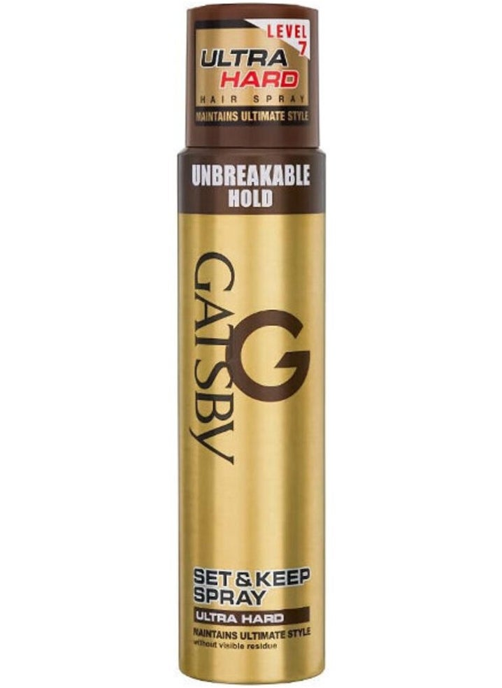GATSBY - Hair Spray 250 ml Ultra Hold - Image 1