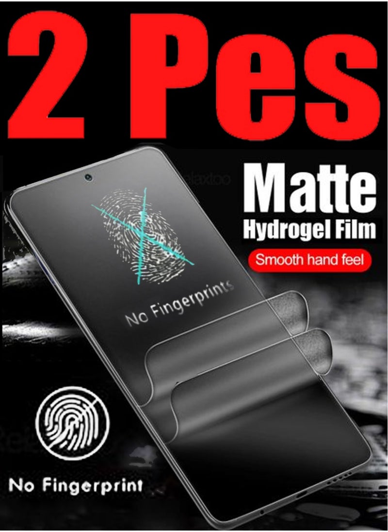 Generic - 2 Pieces of matte hydrogel screen protection stickers that protect  from dust and fingerprints for Motorola Edge 50 Fusion - Image 1