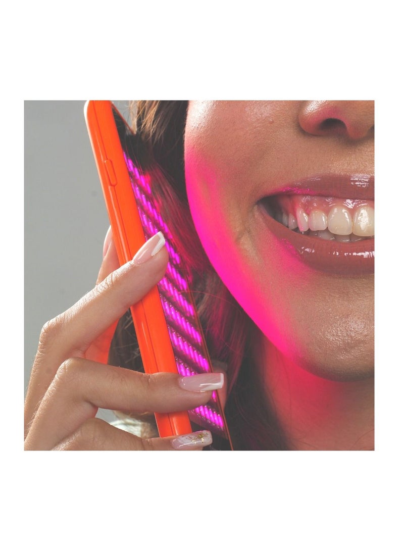 DemarkQ DemarkQ POP Red Light Therapy Device Anti Acne Skincare Reduce Dark Spots & Scars Calm Inflammation and Sensitive Skin Remove Blemishes For Skin Rashes and Oily Skin Handheld Device - FDA Cleared. - Image 4