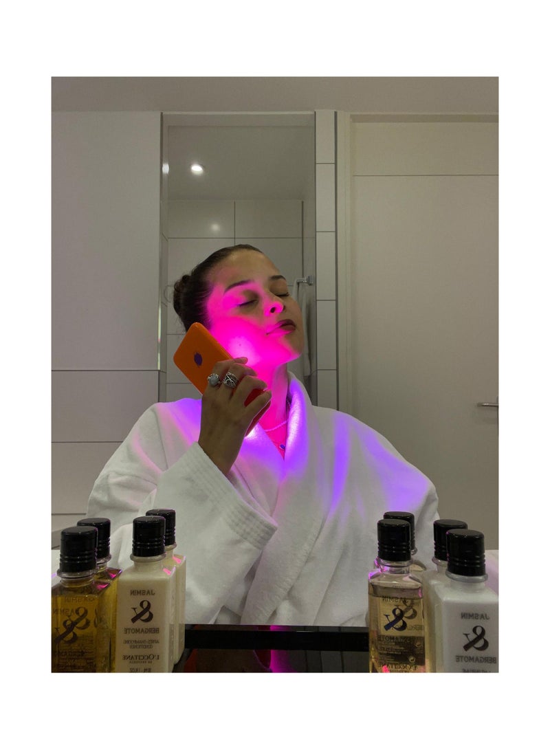 DemarkQ DemarkQ POP Red Light Therapy Device Anti Acne Skincare Reduce Dark Spots & Scars Calm Inflammation and Sensitive Skin Remove Blemishes For Skin Rashes and Oily Skin Handheld Device - FDA Cleared. - Image 5