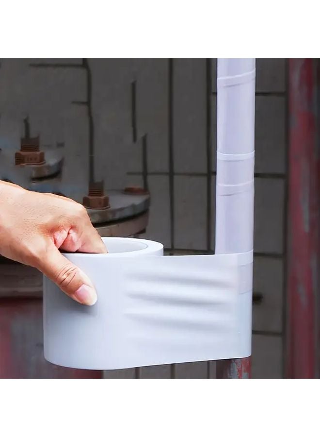 2 Rolls White Waterproof Tape for AC Pipe Wrapping Insulation Outdoor Rainproof - Image 1