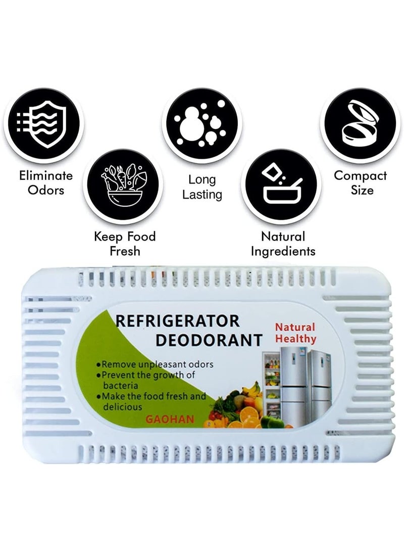 Fridge Deodoriser Bamboo Charcoal and Freshener, Reusable Activated Charcoal Air Purifier Bags, Eliminates Odors, Freezer, Shoe Cabinet, Wardrobe, Multifunction 2pcs - Image 5