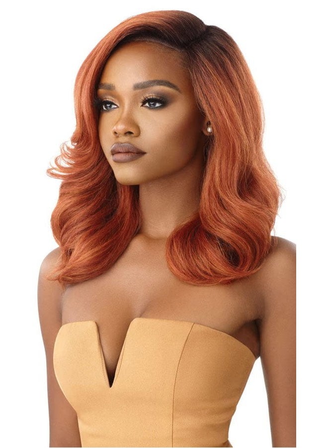 Outre Lace Front Wig - Neesha Soft & Natural - Neesha 202 (DRFF SUNKISS BROWN) - Image 3
