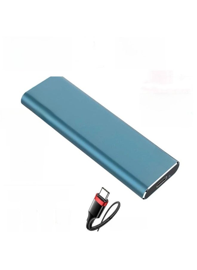 Generic Mobile Hard Disk Type-c Interface Expansion 64TB High-speed Notebook Desktop Universal Hard Disk 1TB-Capacity:8TB-Interface:Silver  - Image 1