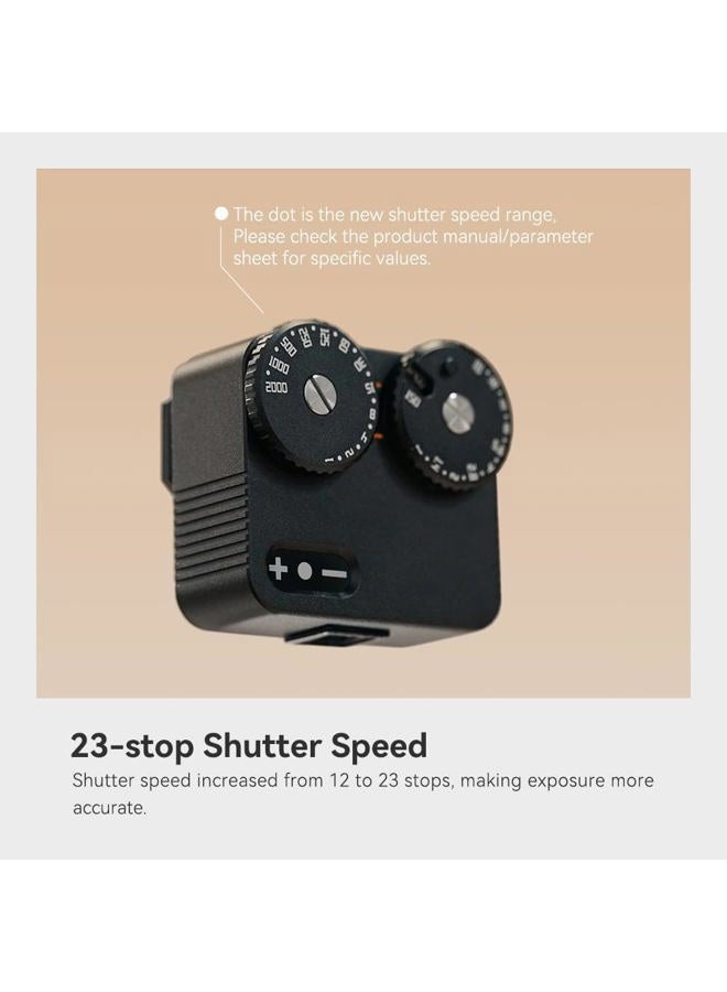 TTartisan Light Meter II, Real-time Metering Tool, Two Dial to Adjust ISO, Aperture and Shutter Speed, Compatible with Older Leicas and Similar Rangefinder Cameras - Image 4