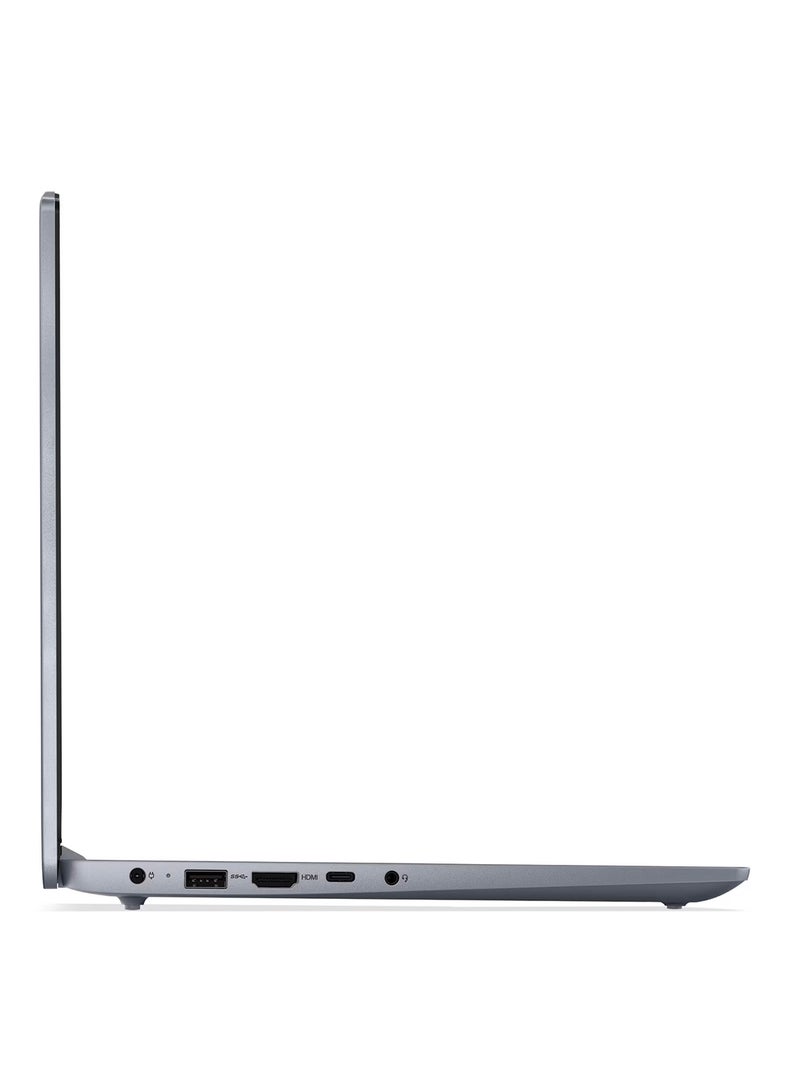 لينوفو لاب توب Ideapad Slim 3 بشاشة 14 بوصة، معالج Intel Core i3-N305، ذاكرة وصول عشوائي 8 جيجابايت، قرص صلب SSD بسعة 512 جيجابايت، معالج رسومات Intel UHD، نظام تشغيل Windows 11 Home باللغتين الإنجليزية والعربية، لون رمادي قطبي الإنجليزية/العربية - Image 5