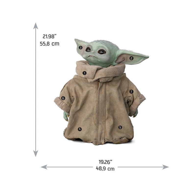 RoomMates Star Wars: The Mandalorian Grogu Peel and Stick Wall Decals by RoomMates, RMK4477SCS - Image 2