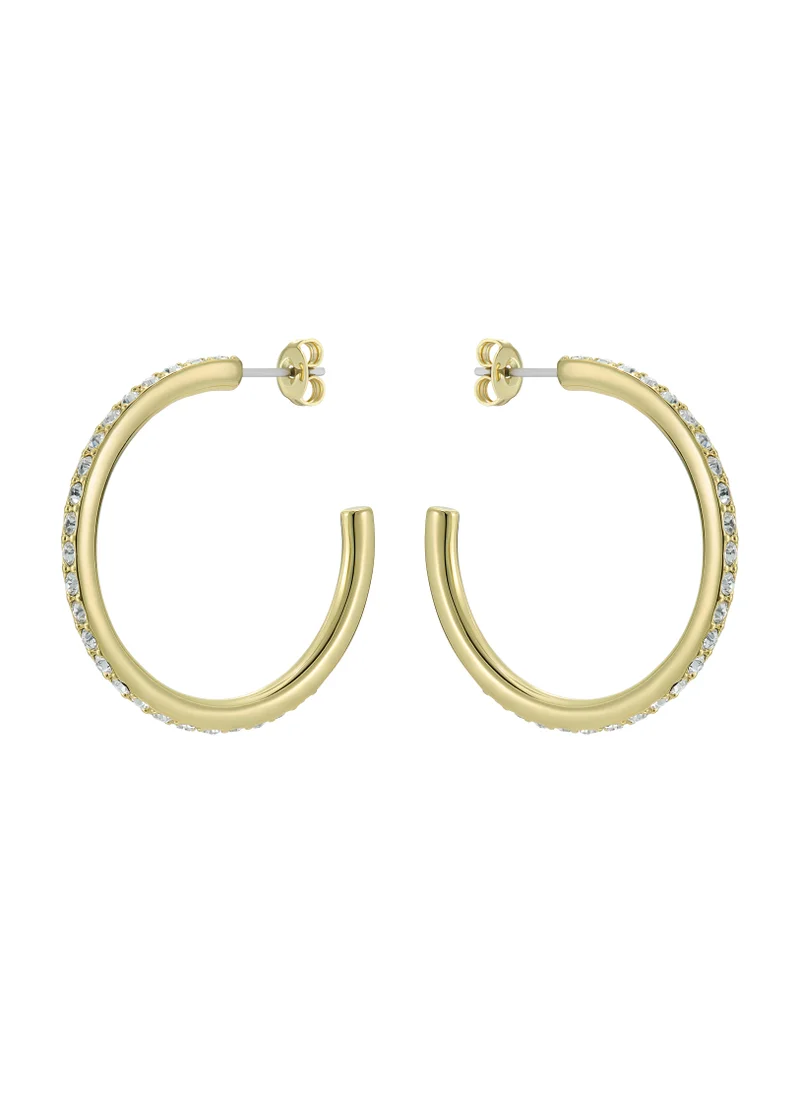 Ted Baker Medium Crystal Hoop Earrings
