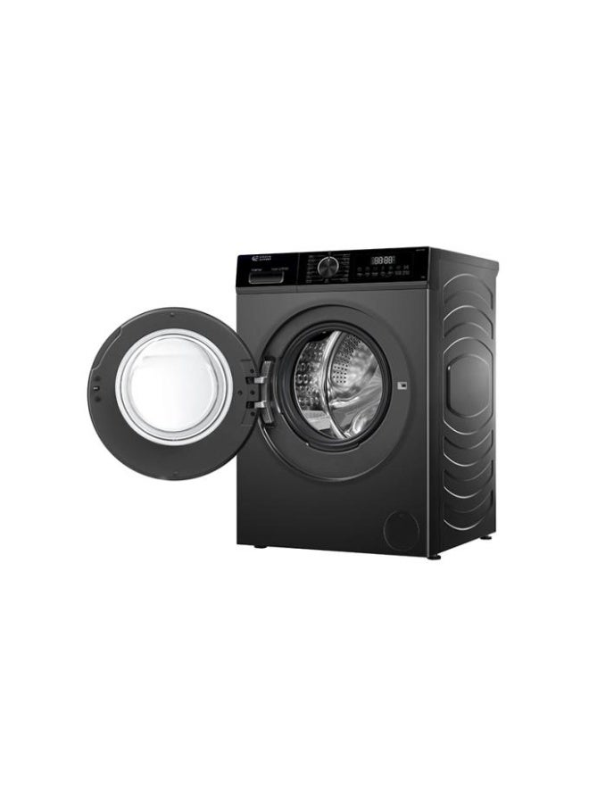 GENERAL SUPREME Washing Machine Automatic Front Load 10 KG ,15 Programs, Inverter, Dark Silver, GSFLK100H - Image 3