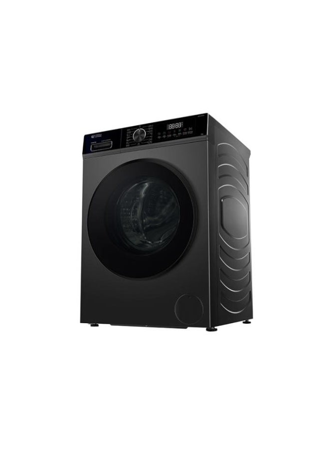 GENERAL SUPREME Washing Machine Automatic Front Load 10 KG ,15 Programs, Inverter, Dark Silver, GSFLK100H - Image 5
