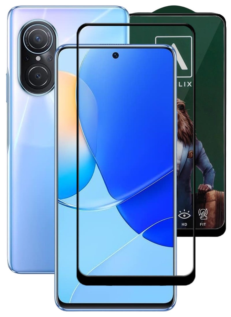 ACLIX Antistatic ESD Dustproof Premium Quality High Definition Tempered Glass Screen Protector Designed For Huawei nova 9 SE - Image 1