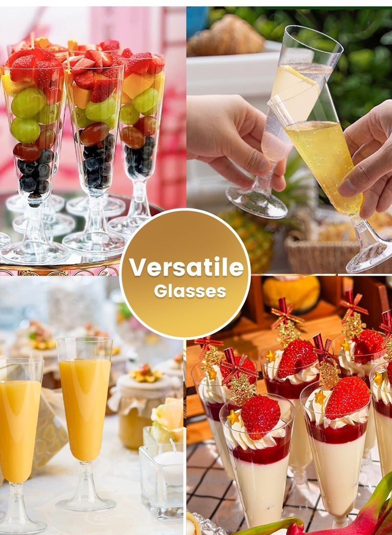 بواو كوب بلاستيكي أنيق BOAO 30، 150 مل - متين وقابل لإعادة الاستخدام - كؤوس نخب للأعياد والمناسبات مثل أعياد الميلاد والزفاف وعيد الميلاد ورمضان وحفلات الشواء والحفلات - Image 5