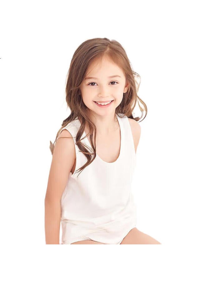 THREEGUN Sanqiang Children'S Clothing, 3-Pack, Class A Elastic Cotton, For Older Children, Boys And Girls, Students, Undershirt Vest, 39133A0 - Image 2