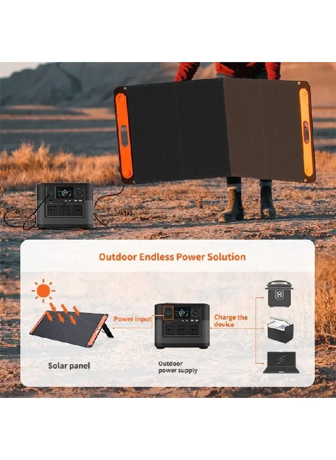 Lesso - LESSO P10 Portable Energy Storage 1200W High-Power 1008Wh Battery with USB-A, Type-C, AC/DC & Car Port Outputs, Long 2000+ Cycle Life, Compact & Lightweight (10.5kg) Power Station - Image 1