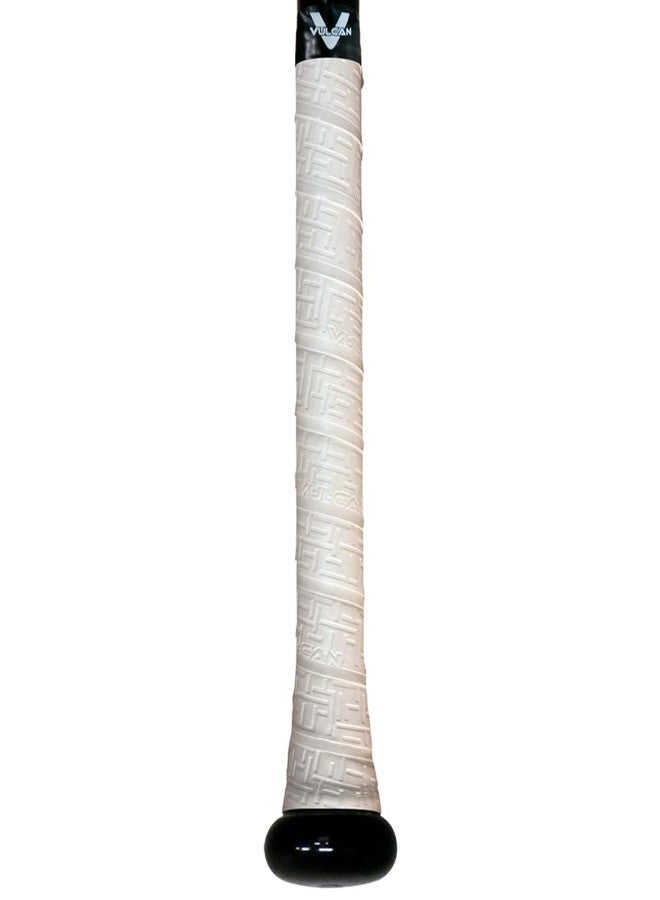 Vulcan | 0.50mm Bat Grip | Baseball/Softball | White - Image 4