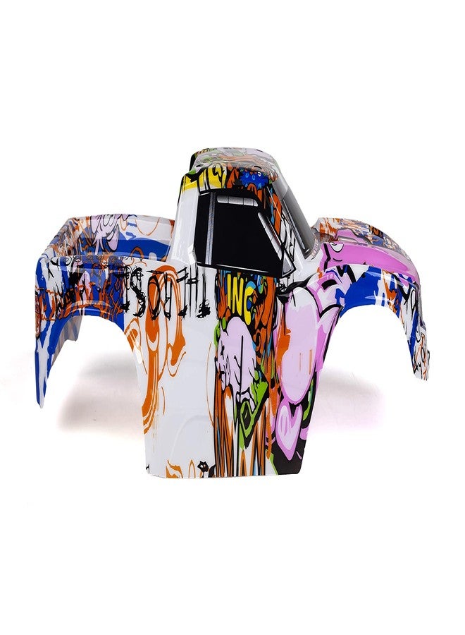 SummitLink Custom Body Graffiti Pink Pig Style Compatible for Hoss 4X4 VXL 3S 4WD Truck Shell Cover(Truck not Included) H-PIG-01 - Image 4