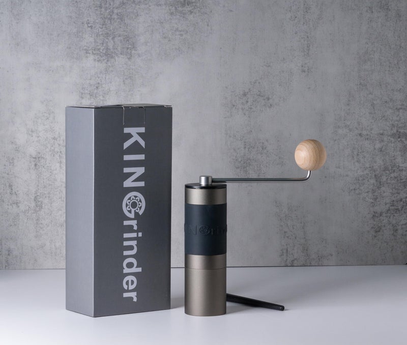 Kingrinder ã€Iron Grayã€‘KINGrinder K1 Manual Hand Coffee Grinder with Straight Handle for French Press, Drip, Espresso with Assembly Consistency Stainless Steel Conical Burr Mill, 20-25g Capacity - Image 5