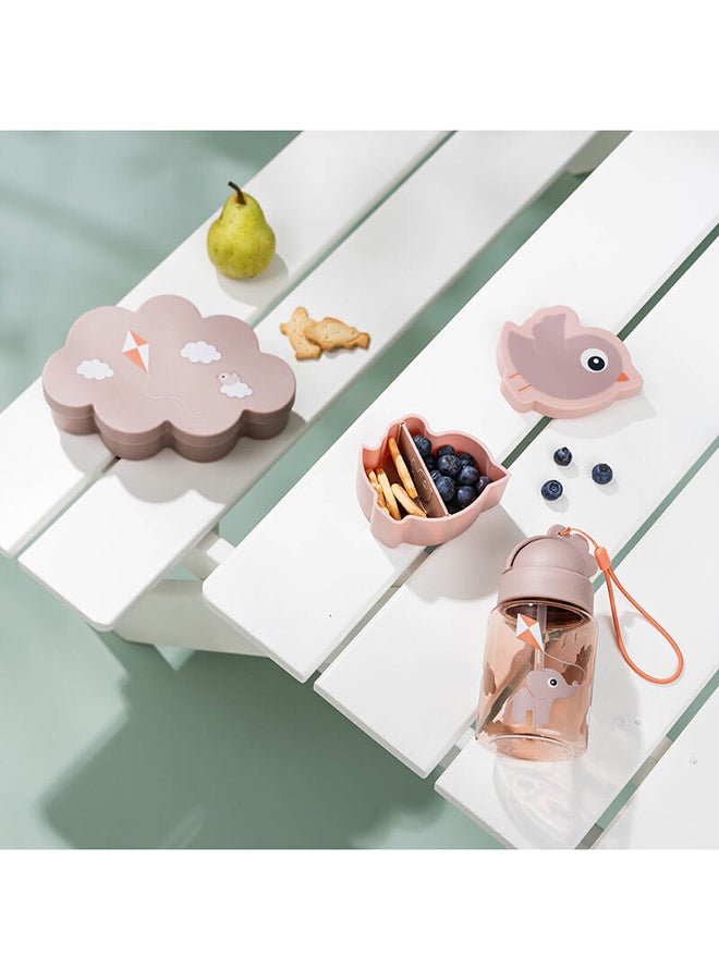 done by deer Lunch & Snack Box W/Straw Bottle Playground Powder - Kids Lunch Kit With Bottle  - Image 4