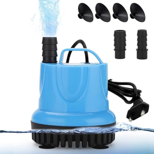 SANSEFERO Premier Plants Submersible Water Pump for Aquarium Water Changing with Bottom Suction Cups - Image 1