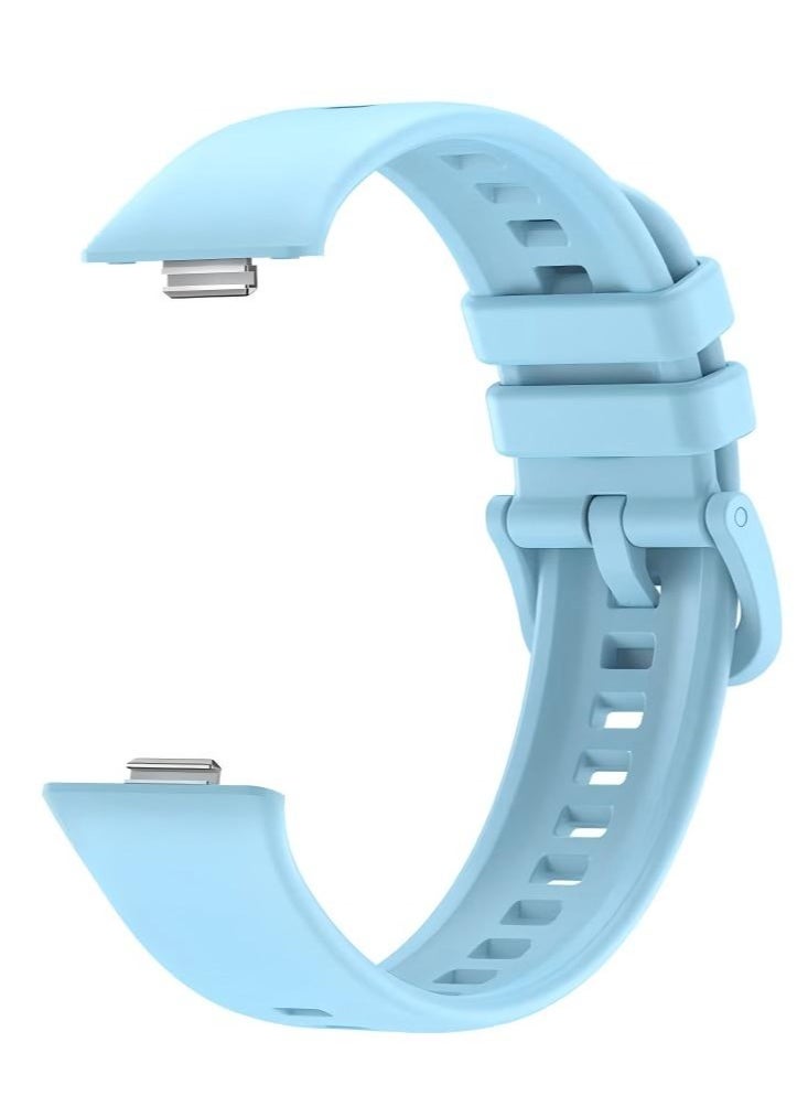HW 4 PCS Strap for HUAWEI Watch Fit 3, Silicone Watchband Replacement Bracelet  - Image 2